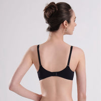 Women's Underwear French Hook And Eye Closure With Steel Ring Gathering Bra