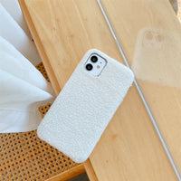 Compatible with Apple , Autumn winter plush mobile phone case
