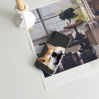 Compatible with Apple , Shiba Inu Dog 11Pro Max Mobile Phone Case 87Plus12Xs Soft XR Male And Female Niche Se2
