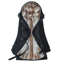 Casual Ladies Basic Coat jaqueta feminina jacket Warm Long Sleeve women parkas cotton Women Winter Jacket