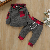 Girls' Plaid Fashion Personalized Set