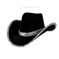Amazon White Silver Edge West Cowboy Hat