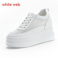 Women's Muffin Breathable Height Increasing Insole Shoes