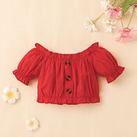 Suspender Skirt Children's Suit Children Heart-shaped