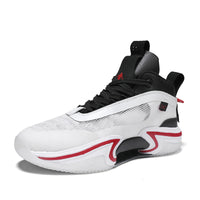 Mens High-top Breathable Shock-absorbing Athletic Shoes