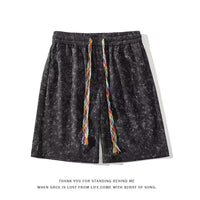 Men's Summer American Retro Casual Loose Shorts