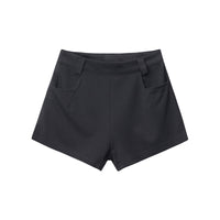 Simple Small Casual Hot Girl Straight Ultra Short Pants