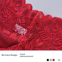 Mid-waist Lace Hollow-out Breathable Women's Underwear