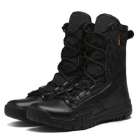 Light And Breathable High-top Cross-border Large Size Combat Boots