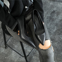 Women's Shallow-mouth Shoes, Plus Size, Wide And Thick For Fat Feet
