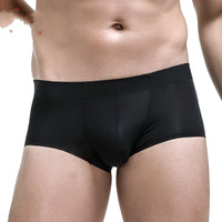 Super Thin Ice Silk Seamless Boxer Pants In Summer