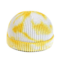 Cotton Tie-dye Dome Warm Knitted Hat