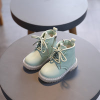 Children's British Style Martin Boots With Soft Sole And Non-slip
