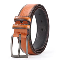 European And American Fashion Men's Business Belt New Creative Gifts Belt Laser Logo Factory Wholesale