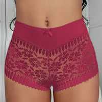 Women's Plus Size Lace Stitching Underwear
