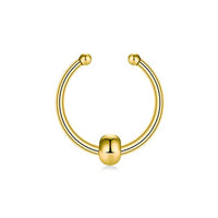 Stainless Steel Small Bone Curved Rod Nose Pin