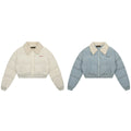 Sweet Girl Simple Loose And Versatile Cotton Coat Jacket