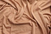 Monochrome mercerized cotton jersey scarf