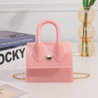 PVC Silicone Chain Bag Shoulder Messenger Mini Jelly Bag