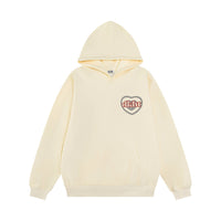 Letter Printed Long Sleeve Hooded Sweater