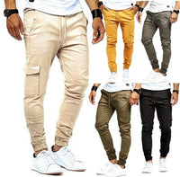 Men's Casual Sports Solid Color Trousers