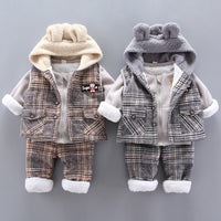 Winter Korean baby boy suit