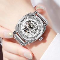 Leather Belt Watch Needles Luminous Waterproof Watches
