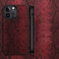 Python-patterned Mobile Phone Case With Fine Holes To Prevent Falling
