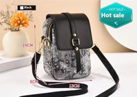 Women's Versatile Multi-compartment Mobile Phone Bag