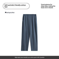 Langsha Cotton Loose And Comfortable Home Men's Sleeping Pants