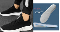 Breathable White Mesh Men's Casual Sneaker