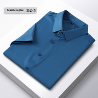 Men's Seamless Adhesive Short-sleeved Shirt