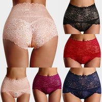 High waist sexy transparent briefs