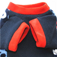 Warm Hoodie Pet Puppy Autumn And Winter Polar Fleece Clothing
