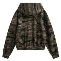 Autumn New American Retro Camouflage Hooded Sweatshirt
