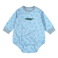Baby Triangle Romper Spring And Autumn Long-sleeved Bag Fart