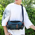 Men's Multi-functional Shoulder Crossbody Outdoor Sports And Casual Biking Mountain Climbing Large Capacity Waist Bag