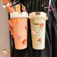 Portable Outdoor Strap Water Bottle With High Temperature Resistance