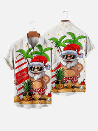 European And American Christmas Plus Size Men's 3D Shirt