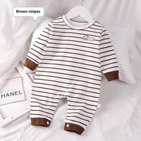 Autumn Clothing Pure Cotton Baby Rompers Pajamas