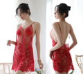 Sexy Lingerie Hollow Strap Nightdress Temptation Pajamas