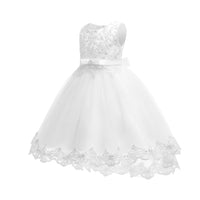 Girls Fashion Puffy Yarn Trailing Princess Dress
