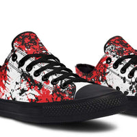 Fashion Printed Couple High Top Canvas Shoes