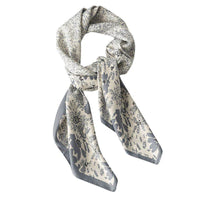 Elegant Silk Scarf Spring Matching Shirt
