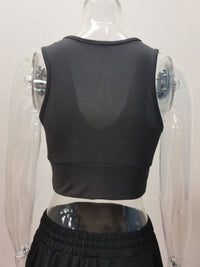 Women's Deep V-neck Small Vest Sling Top