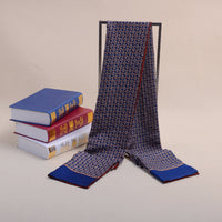 Double-sided Scarf Silk Men's Silk Scarf Long