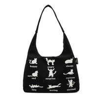Canvas Bag Women's One-shoulder Summer Small Japanese Korean Idle Style Original Handbags Large Capacity