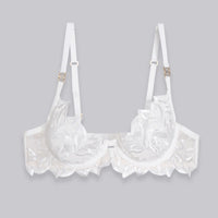 Sexy Embroidery Lace Bra Panties Set