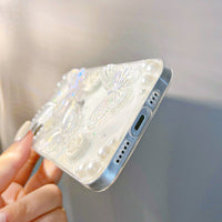 French Retro Stereo Butterfly Phone Case
