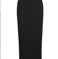 New Style Outerwear Casual Fashionable Versatile Midi Skirt In Light Gray